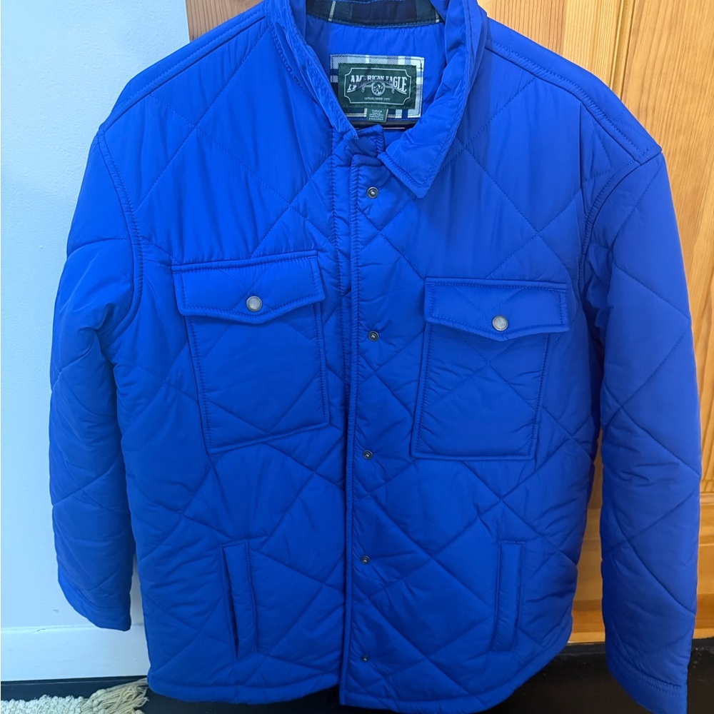 SOLD American Eagle Outfitters Royal Blue Puffer Jacket
